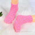 Kids Tie-tintura Feather Feather Cozy Socks